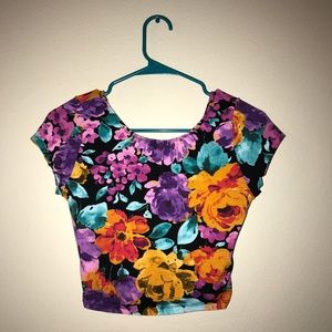 Floral Crop Top